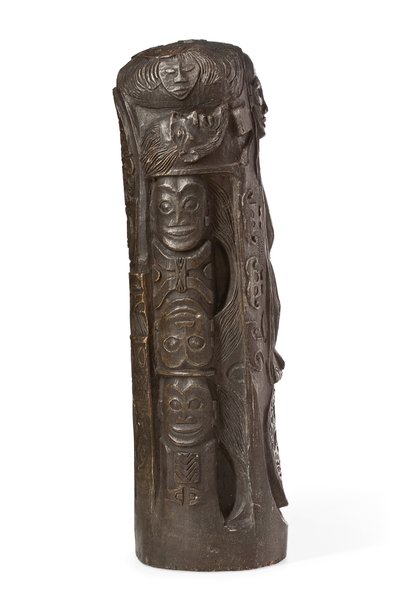 Tahitský totem ke Kristu na kříži, po roce 1894 od Paul Gauguin
