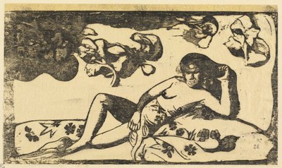 Paní královské krve od Paul Gauguin