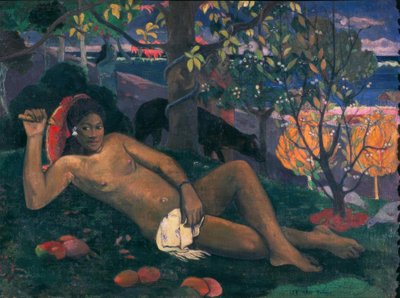 Královna od Paul Gauguin