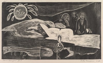 Te Po, 1893-jach. od Paul Gauguin