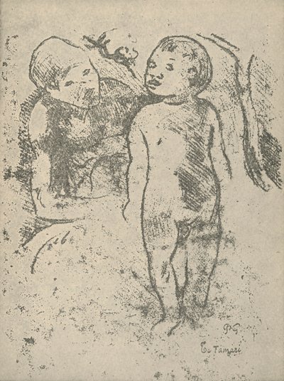 Te Tamari, 1936 od Paul Gauguin
