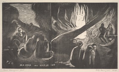 Ďábel mluví, 1893-94. od Paul Gauguin