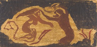 Mořská panna a opice. od Paul Gauguin