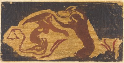 Die Meerjungfrau und der Affe od Paul Gauguin