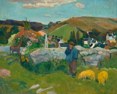 The Swineherd, 1888 od Paul Gauguin