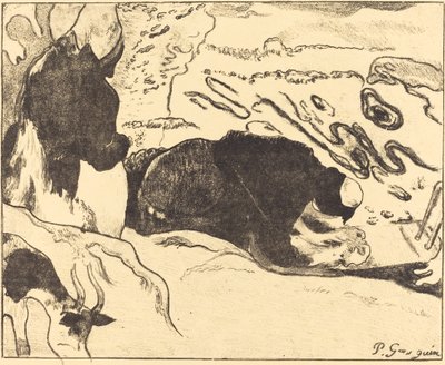 The Washerwomen od Paul Gauguin