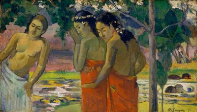 Tři Tahitské ženy, 1896. od Paul Gauguin