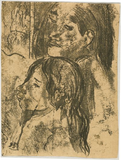 Dva markézáni [recto] od Paul Gauguin
