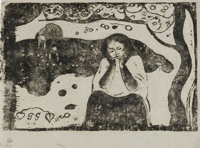 Neznámý obrázek od Paul Gauguin