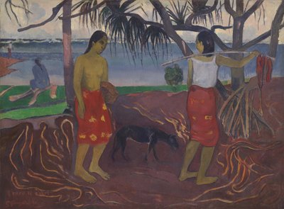 Pod Pandanem od Paul Gauguin