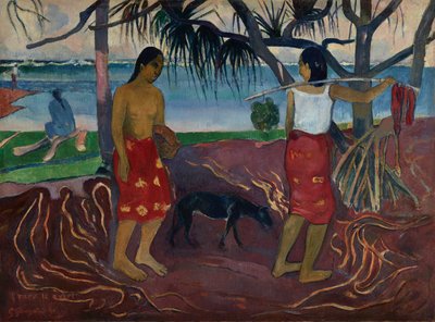 Pod Pandanem od Paul Gauguin