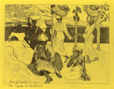 Volpini Suite: Kobylky a mravenci od Paul Gauguin