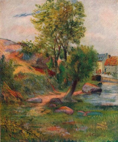 Willow by the Aven, 1888, 1938 od Paul Gauguin