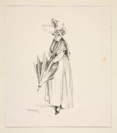 (BURŽOISNÍ). od Paul Gavarni