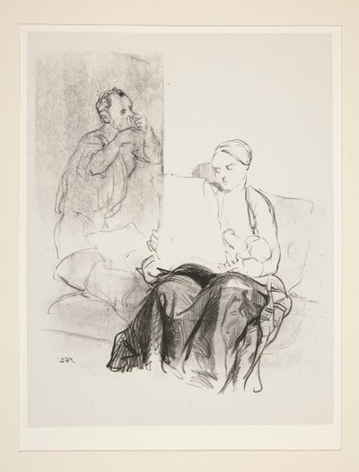 (SCÉNA D od Paul Gavarni