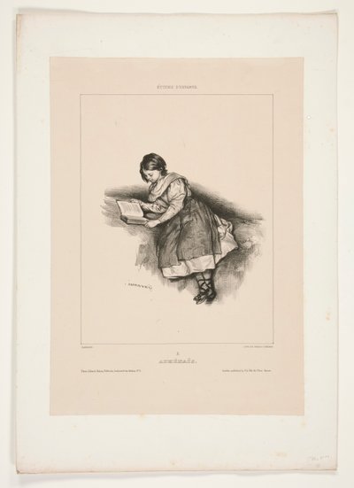 ATHÉNAIS. od Paul Gavarni