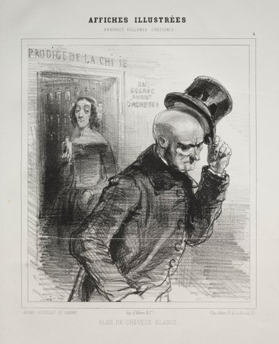 Affliches Illustrées. od Paul Gavarni