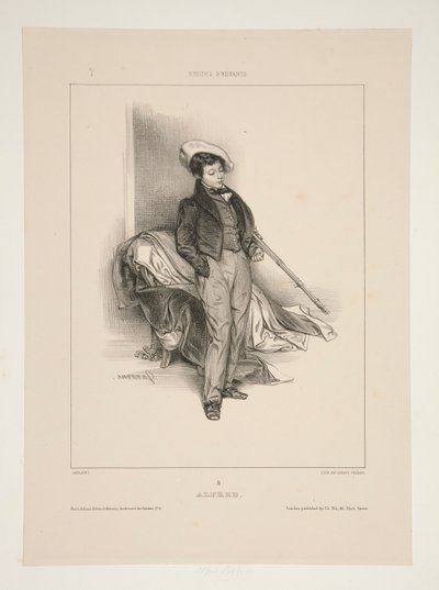 Alfred (Feydeau) od Paul Gavarni