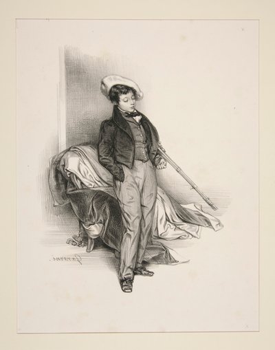 Alfred (Feydeau) od Paul Gavarni