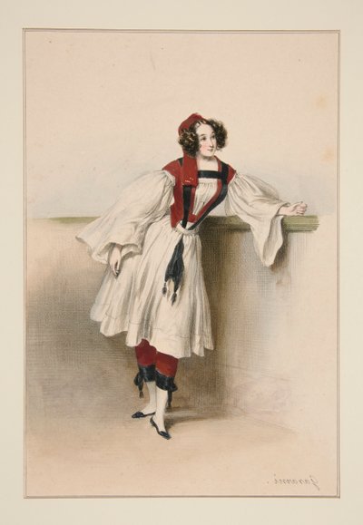 BATERIE. od Paul Gavarni