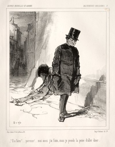 Baliverneries Parisiennes. od Paul Gavarni