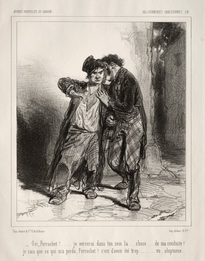 Baliverneries Parisiennes. od Paul Gavarni