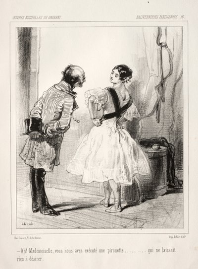 Baliverneries Parisiennes. od Paul Gavarni