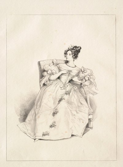 Plesové šaty (Robe de bal) od Paul Gavarni