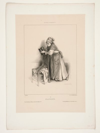 CLAUDINE. od Paul Gavarni
