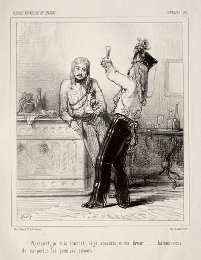 Karneval od Paul Gavarni