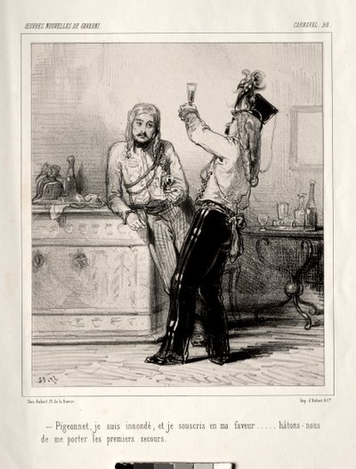 Karneval od Paul Gavarni