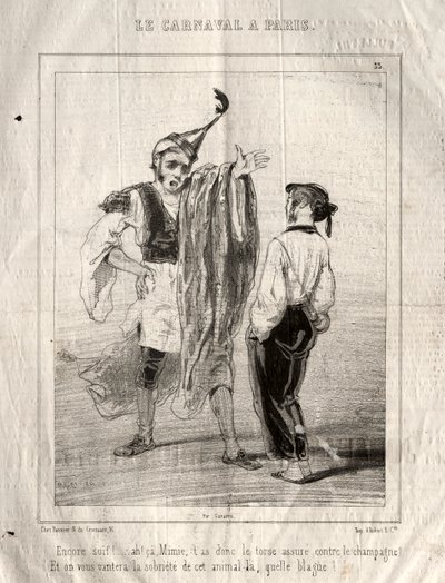 Karneval, 1841-1843. od Paul Gavarni