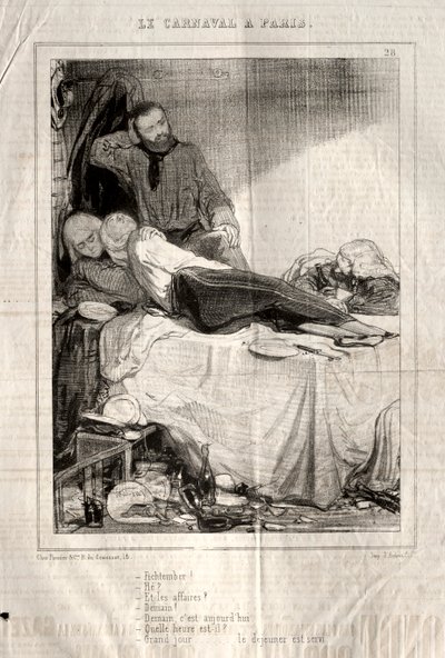 Karneval, 1841-1843. od Paul Gavarni