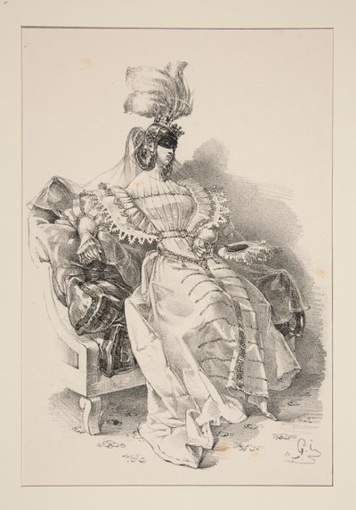 VÉVODCE. od Paul Gavarni