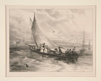 Dieppe od Paul Gavarni