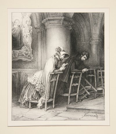 Módní/ pařížská móda od Paul Gavarni