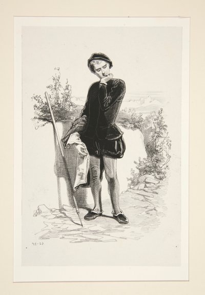 DÍTĚ HENRY IV. od Paul Gavarni