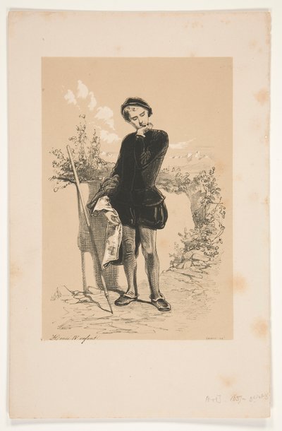 DÍTĚ HENRY IV. od Paul Gavarni