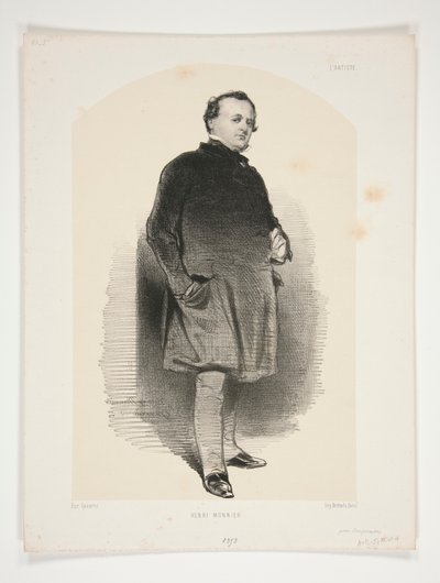 Henry Monnier od Paul Gavarni