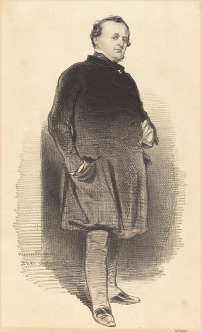 Henry Monnier od Paul Gavarni