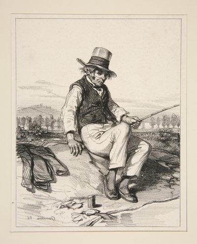 Jérôme Sauvage (zvaný Père Belenfant)... od Paul Gavarni
