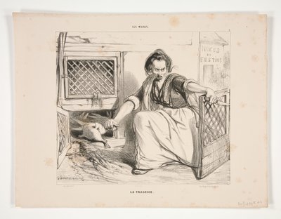 Tragédie od Paul Gavarni
