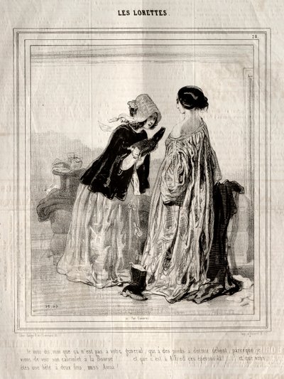 Lorety od Paul Gavarni