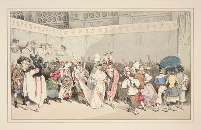 MAŠKARÁDA. Travestissemens (sic) od Gavarni publikoval v roce 1828, 1829 a 1830. od Paul Gavarni