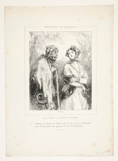 Madame la femme: Výsost, která n od Paul Gavarni