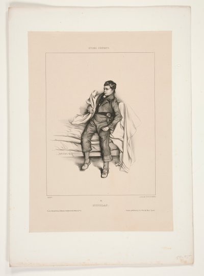 NICOLAS. od Paul Gavarni