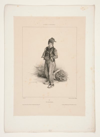 PIERRE. od Paul Gavarni