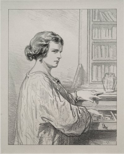 Par-ci, par-lá: Klíč od budoáru otevírá mnohá tajemství, 1854-1856. od Paul Gavarni