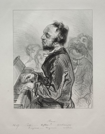 Klavír od Paul Gavarni