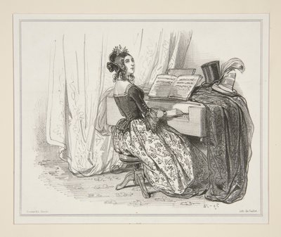 Roberto Devereux od Paul Gavarni